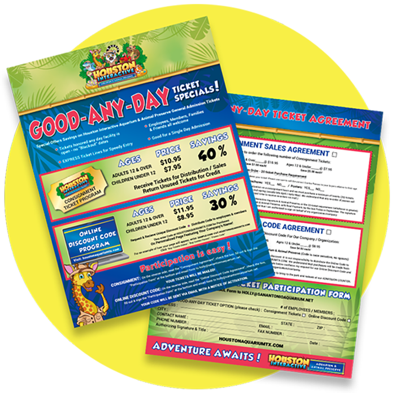 consignment forms for group tickets