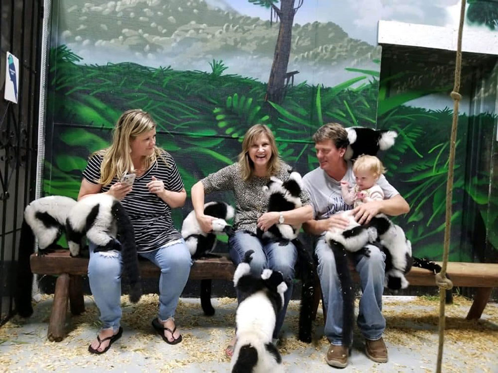 guests enjoy animal encounter