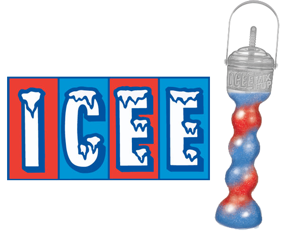 Icee logo & souvenir cup Icee logo & souvenir cup