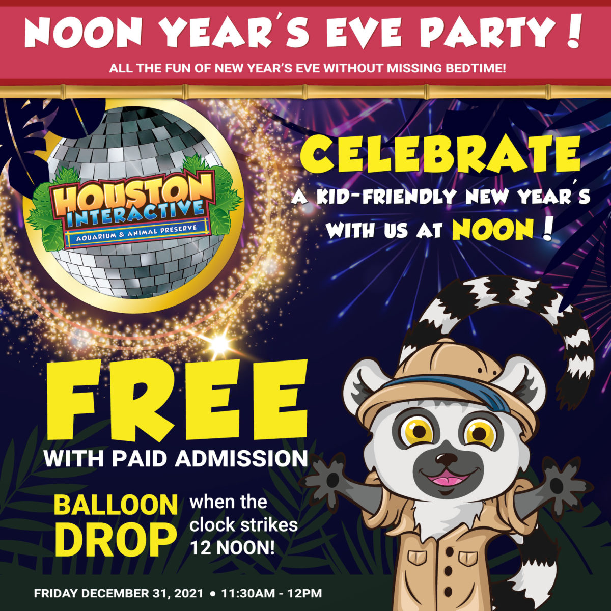 Promotions Houston Interactive Aquarium & Animal Preserve